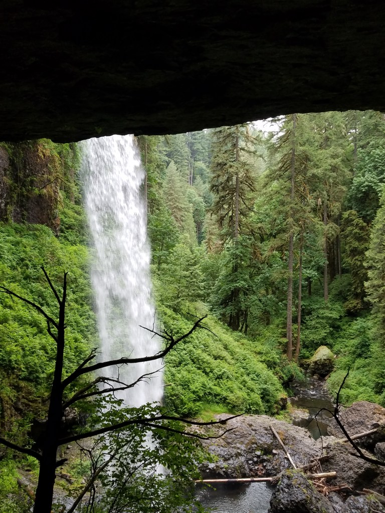 Beneath Lower South Falls
